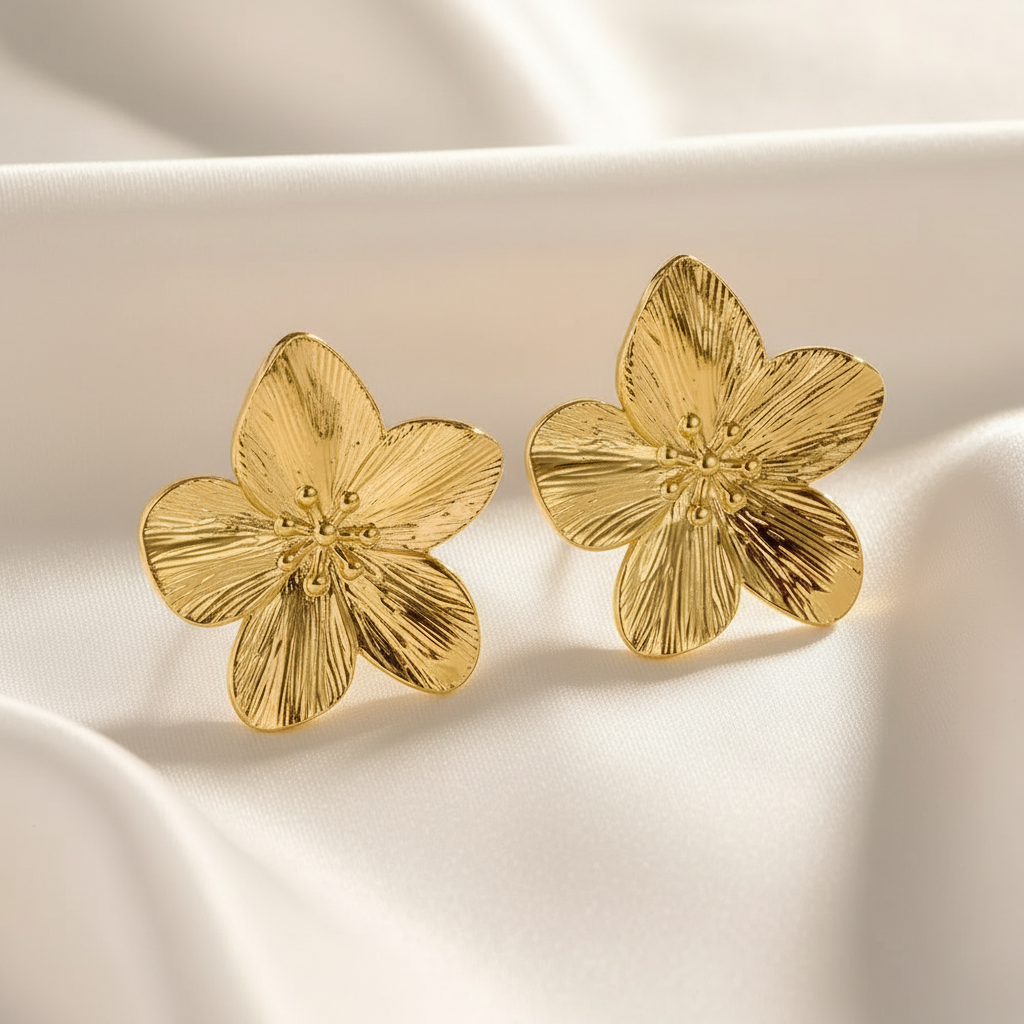 Boucles d'oreilles FLORA