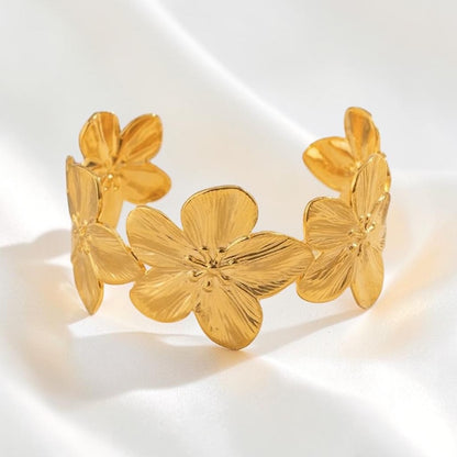Bracelet manchette FLORA